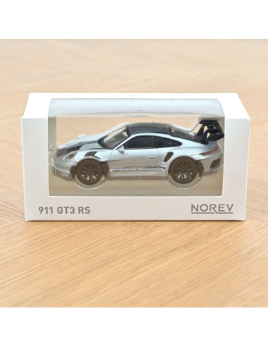 1:43 PORSCHE 911 GT3 RS 2022 SILVER AND BLACK